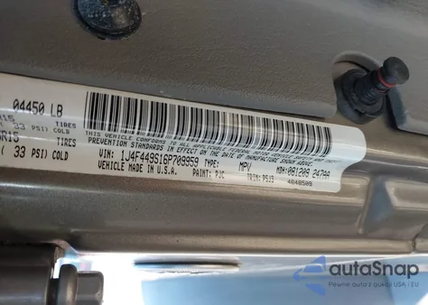 2006 Jeep Wrangler Sport Rhd from USA, damaged, VIN 1J4F449S16P709959